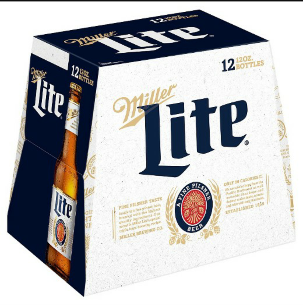 images/beer/DOMESTIC, IMPORTED BEER, OTHERS BEERS/Miller Light 12pk Nr.png